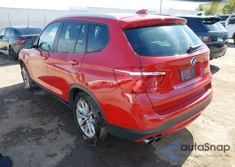 2017 BMW X3 xDrive28I из США, поврежденный, VIN 5UXWX9C5XH0T05856